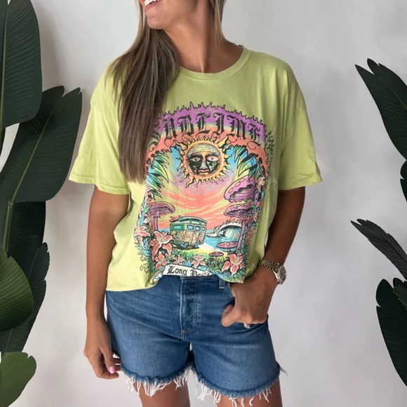 Daydreamer Sublime LBC Day Trip Merch Tee Lily Green - Picture 6 of 10